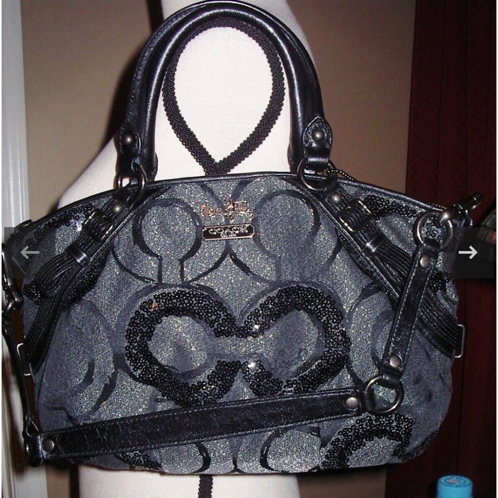 Coach Madison Sequin shoulder bag